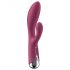 Satisfyer Spinning Rabbit 1 - besisukantis klitorio stimuliatorius vibratorius (raudonas)