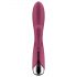 Satisfyer Spinning Rabbit 1 - besisukantis klitorio stimuliatorius vibratorius (raudonas)