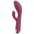 Satisfyer Spinning Rabbit 1 - besisukantis klitorio stimuliatorius vibratorius (raudonas)