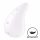 Satisfyer Dew Drop – įkraunamas, vandeniui atsparus klitorio vibratorius (baltas)