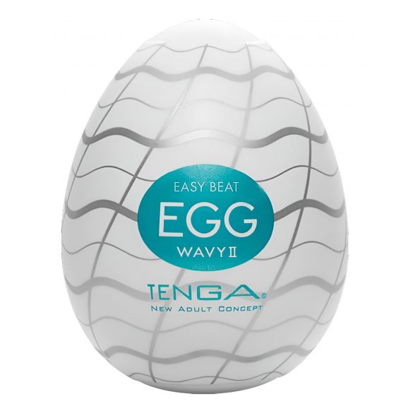 TENGA Egg Wavy II - masturbacijos kiaušinis (1 vnt.)