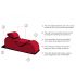 Liberator Esse Lounger - įvairiai naudojama sekso sofa (juoda)