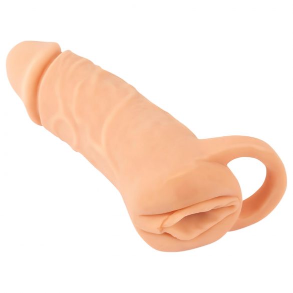 Nature Skin - penio mova ir dirbtinė vagina - 18cm (natūrali)