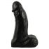 Realistixxx Real Giant - dildo su sėklidėmis - 22 cm (juodas)