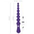 You2Toys - Rutulinis, lankstus analinis dildo (violetinis)