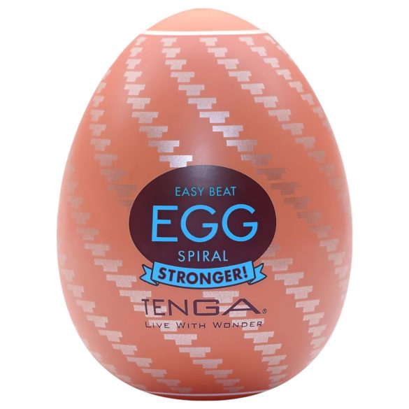 TENGA Egg Spiral Stronger - masturbacinis kiaušinis (1 vnt.)