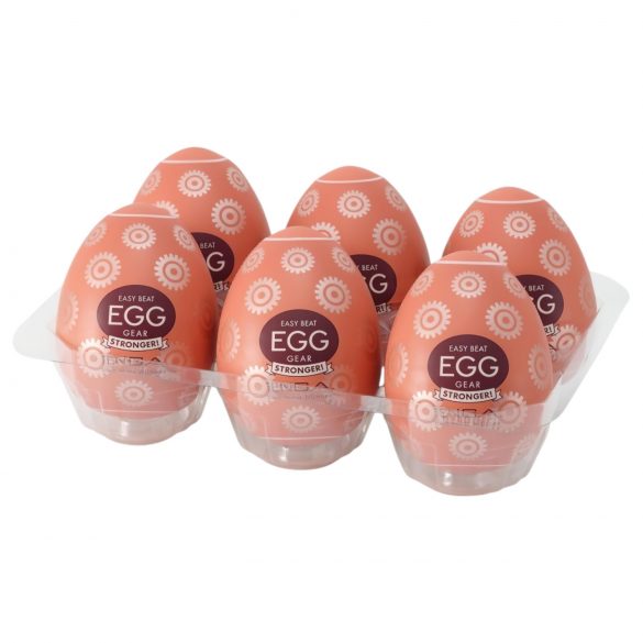 TENGA Egg Gear Stronger - masturbacinis kiaušinis (6 vnt.)