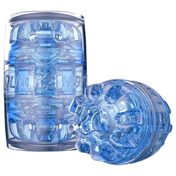 Fleshlight Quickshot Turbo - kelionių masturbatorius (mėlyna)