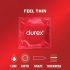 Durex Feel Thin - natūralūs pojūčiai prezervatyvai (18 vnt.)