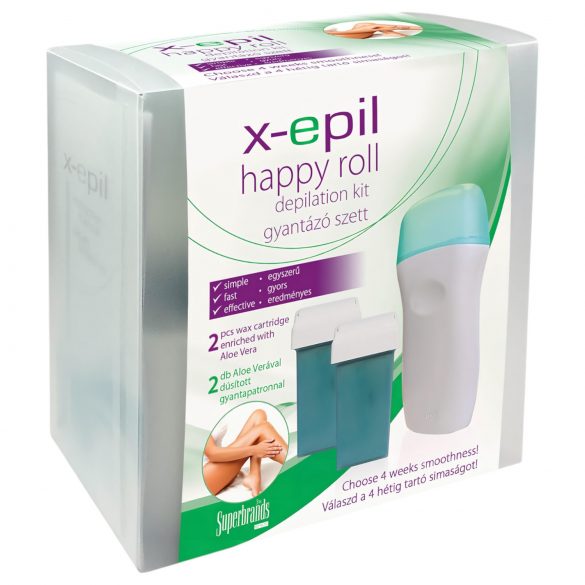 X-Epil Happy roll - vaškavimo rinkinys