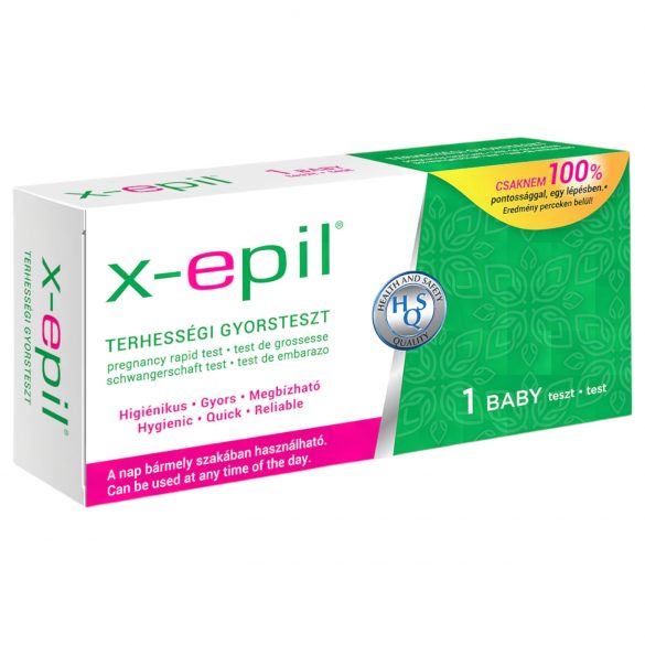 X-Epil - nėštumo greitasis testas juostelė (1 vnt)