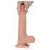 Lovetoy Nature Cock - dviejų sluoksnių tikroviškas dildo - 18 cm (natūralus)