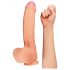 Lovetoy Nature Cock - dviejų sluoksnių tikroviškas dildo - 28 cm (natūralus)