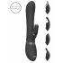 Vive Chou - 4in1 klitorio stimuliuojantis vibratorius su rankena (juodas)