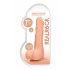 RealRock Tikroviškas Dildo su Sėklidėmis (17cm) - Natūrali Spalva