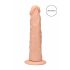 RealRock Dong 7 - realistiškas dildo (17cm) - natūralus