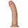 RealRock - vakuuminė natūralaus vaizdo dildo - 15,5cm (tamsus natūralus)