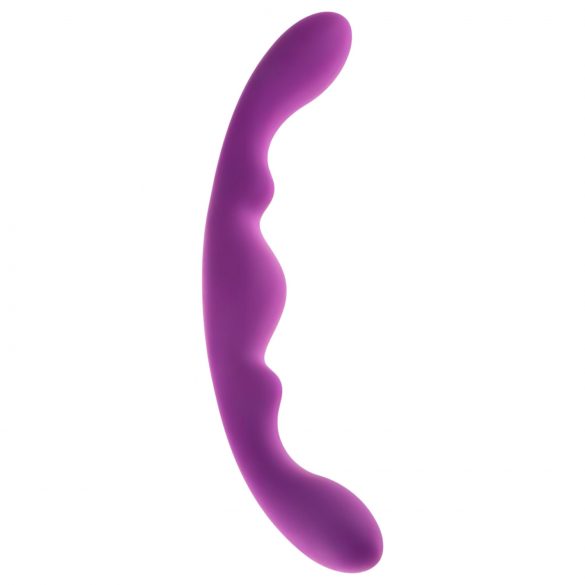 Alive Luna - dvigalvis dildo - 25cm (violetinė)