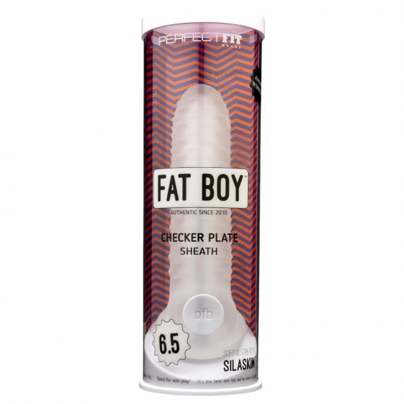 Fat Boy Checker Box - penio mova (17 cm) - pieni balta