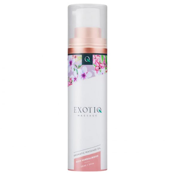 Exotiq - kvapnus masažo aliejus - sandalmedis (100ml)