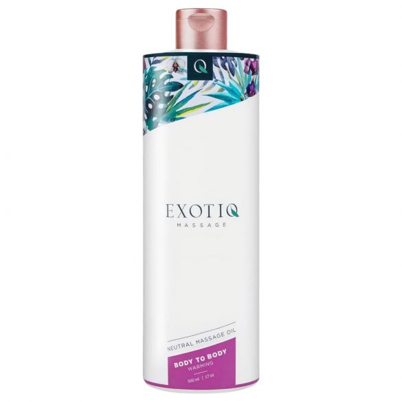 Exotiq Kermėjantis Kūno Masažo Aliejus (500ml)