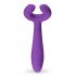 Easytoys Couple - įkraunamas, vandeniui atsparus porų vibratorius (violetinis)