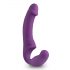 Easytoys - akumuliatorinis, be dirželio prijungiamas vibratorius (violetinis)