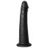 Kiiroo realistiškas vakuuminis dildo - 19cm (juodas)