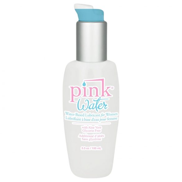 Pink Water - stimuliuojantis vandens pagrindo lubrikantas (80ml)