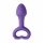 LOVELIFE BY OHMYBOD - EXPLORE - silikoninis analinis dildo (purpurinis)