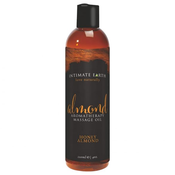 Intimate Earth Migdolų Masažinis Aliejus - Medus ir Migdolai (120ml)