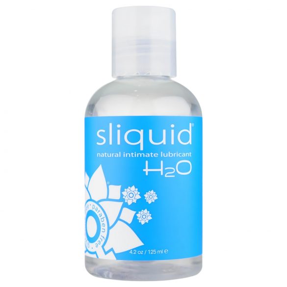 Sliquid H2O - jautriai odai skirtas vandens pagrindu pagamintas lubrikantas (125ml)