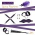 RS Soiree Kinky Me Softly - BDSM suvaržymo rinkinys - violetinis (7 dalių)