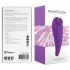 FEELZTOYS Femmegasm - atsparus vandeniui vaginalinis ir klitorio vibratorius (violetinis)